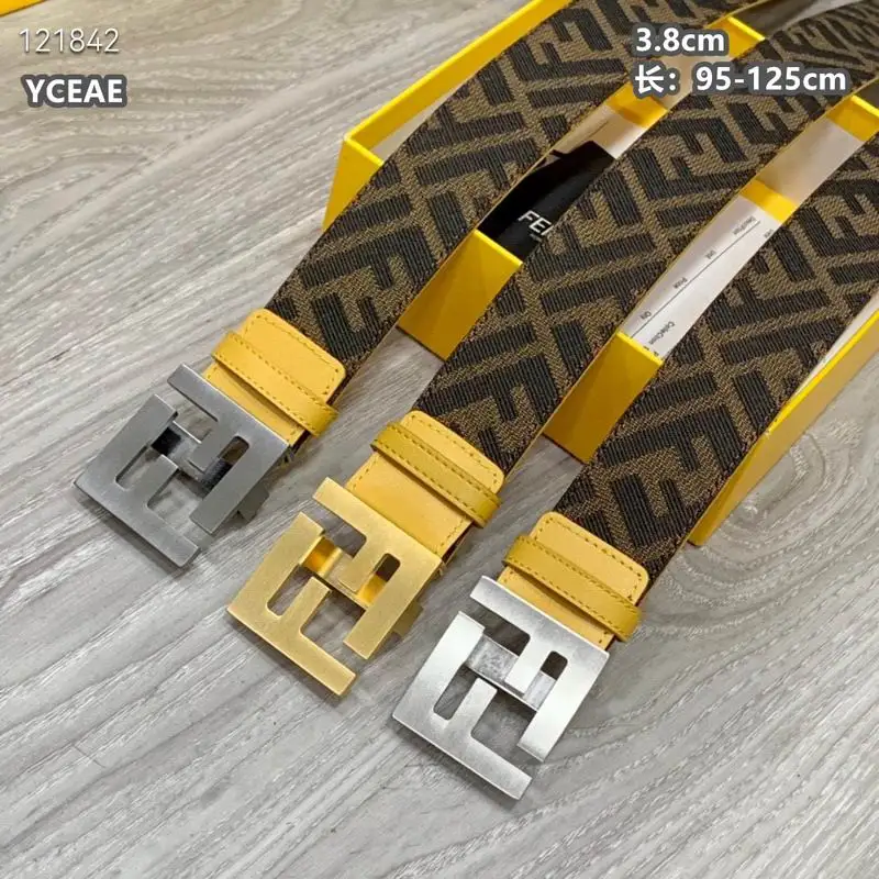 Fendi belt 35mmX95-125cm  8L12